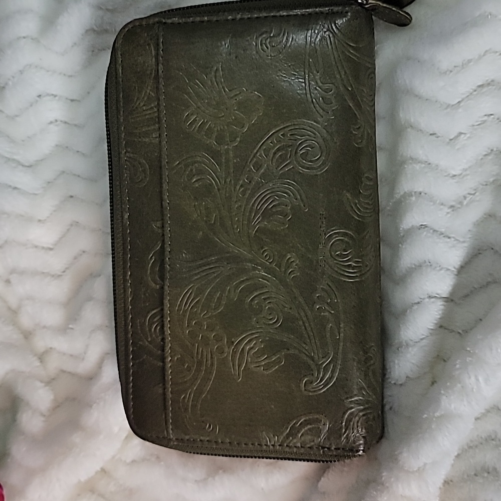 Unbranded Military Green Clutch Wallet View 3
